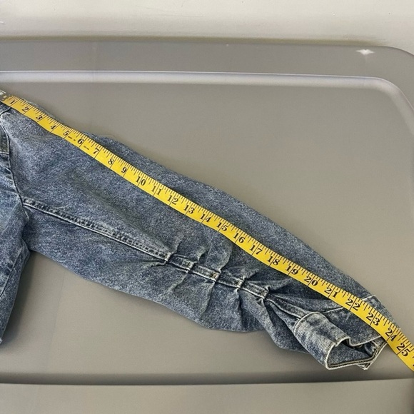 We The Free Ollie Femme Cropped Denim Trucker Jacket Preppy Women’s Cropped M - Picture 12 of 13